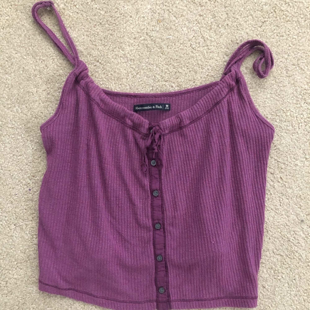 Abercrombie ribbed tank
